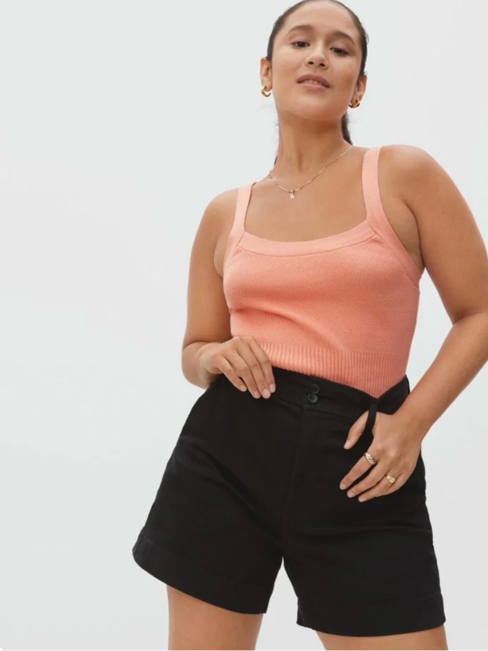 Everlane THE WAY-HIGH TWILL SHORT 4